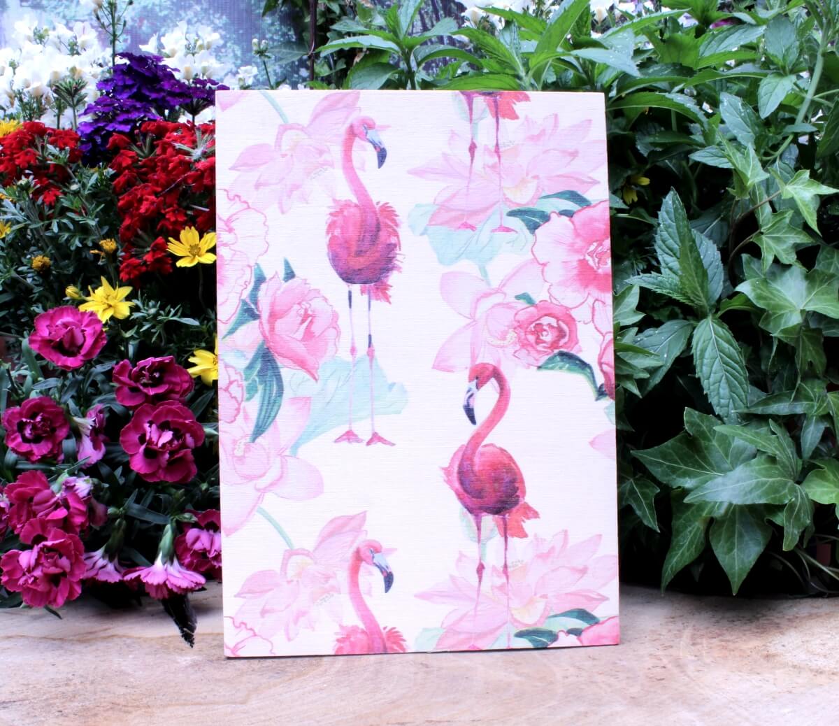 38++ Coole bilder zum aufhaengen , Deko Holzbild Coole Designs zum Aufhängen Flamingo Red Elfengarten