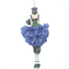 Deko Figur Blumenmädchen Kornblumenmädchen zum Hängen