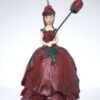 Deko Figur Blumenmädchen Rosenmädchen Rot zum Hängen