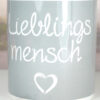 Henkelbecher Sprüche Tasse Pott XXL Lieblingsmensch