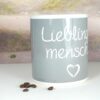 Henkelbecher Sprüche Tasse Pott XXL Lieblingsmensch