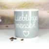 Henkelbecher Sprüche Tasse Pott XXL Lieblingsmensch