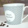 Krasilnikoff Henkelbecher Kaffeebecher Mein Becher