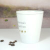 Krasilnikoff Kaffeebecher Mug erstmal kaffee