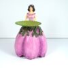 Dekofigur Teelichthalter Kerzenhalter Blumenmädchen Anemonenmädchen
