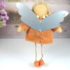Baden Schutzengel Aufhänger Lissi Strickkleid Orange