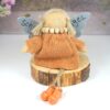 Baden Schutzengel Aufhänger Lissi Strickkleid Orange