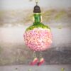 Deko Figur Blumenmädchen Geranienmädchen zum Hängen