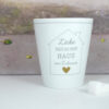 Krasilnikoff Kaffeebecher Mug Liebe macht aus einem Haus ein Zuhause