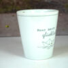 Krasilnikoff Kaffeebecher Sprüche Tasse Mug Cup Meer macht glücklich