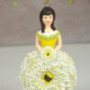 Deko Figur Blumenmädchen Zinnienmädchen zum Hängen