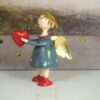 Pape Deko Figur Blechpuppe Schutzengel Lena mit Herz Sternchen 12cm
