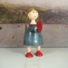 Pape Deko Figur Blechpuppe Schutzengel Lena mit Herz Sternchen 12cm