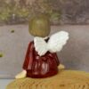 Dekofigur Schutzengel Engel Kantenhocker Mädchen Lisa 10,5 cm