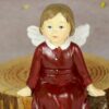 Dekofigur Schutzengel Engel Kantenhocker Mädchen Lisa 10,5 cm