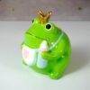 Pomme Pidou Money Bank Spardose Freddy Petit Baby Blau Rosa