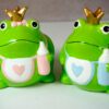 Pomme Pidou Money Bank Spardose Freddy Petit Baby Rosa & Blau