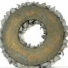 Couronne Deko Kranz Naturkranz Palm Petal Wreath Grey Wash 40∅