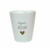 Krasilnikoff Kaffeebecher Sprüche Tasse Mug Cup Super Kollegin