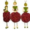 Deko Figur Blumenmädchen Kamelienrosenmädchen zum Hängen