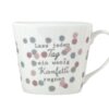 Krasilnikoff Kaffeebecher Kaffeetasse Sprüche Tasse Mug Cup Lass jeden Tag ein wenig Konfetti regnen