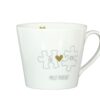 Krasilnikoff Kaffeebecher Kaffeetasse Sprüche Tasse Mug Cup Du und Ich passt perfekt