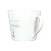 Krasilnikoff Kaffeebecher Kaffeetasse Sprüche Tasse Mug Cup Du bist mein Heimathafen