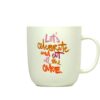 PPD Henkelbecher Kaffeebecher Mug Let`s celebrate and eat all the cake