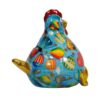 Pomme Pidou Spardose Money Bank Huhn Claire Petit Blau