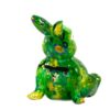 Pomme Pidou Money Bank Spardose Petit Hase Osterhase Billie Grün Flower
