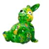 Pomme Pidou Money Bank Spardose Petit Hase Osterhase Billie Grün Flower