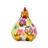 Pomme Pidou Spardose Money Bank Huhn Claire Petit Weiss Flower
