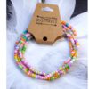 Armband Rosa Bunt Musthaves Damen Armband Wickelarmband