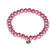 Biba Armband Crystal Lachs Rosa Perle Damen Armband Glücksbringer