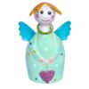 Pape Dekofigur Schutzengel Blechfigur Little Ben mit Herz Handarbeit