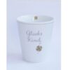 Krasilnikoff Kaffeebecher Sprüche Tasse Mug Cup Glücks Kind