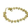 Biba Armband Farbenspiel Damen Armband Gold Anhänger
