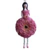 Deko Figur Blumenmädchen Zinnienmädchen zum Hängen