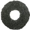 Couronne Wandkranz Naturkranz Bakuli Wreath Dark Grey Wash 40 ∅
