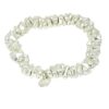 Biba Armband Silver Matt Nuggets Damen Armband Silber Anhänger