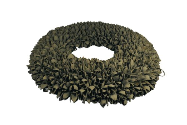 Couronne Wandkranz Naturkranz Bakuli Trocken Wreath Old Green Wash 30 ∅