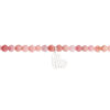 Armband HCA Beauty of nature versilbert Thulite Herz