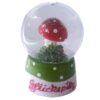 Deko Schneekugel Glimmerkugel Glitzerkugel Glückspilz Fliegenpilz