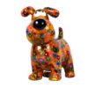 Pomme Pidou Spardose Money Bank Hugo Dog Orange Flower