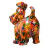 Pomme Pidou Spardose Money Bank Hugo Dog Orange Flower