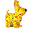 Pomme Pidou Spardose Money Bank Hugo Dog Yellow Heart