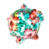 Pomme Pidou Money Bank Spardose Petit Sparschwein Rosie Blue Flower