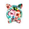 Pomme Pidou Money Bank Spardose Petit Sparschwein Rosie Blue Flower