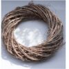 Deko Naturkranz Reisigkranz Wandkranz Tischkranz Braun 30cm