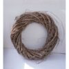 Deko Naturkranz Reisigkranz Wandkranz Tischkranz Braun 30cm